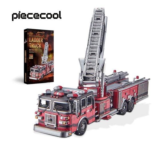 Piececool 3D Metal Puzzles Ladder Truck
