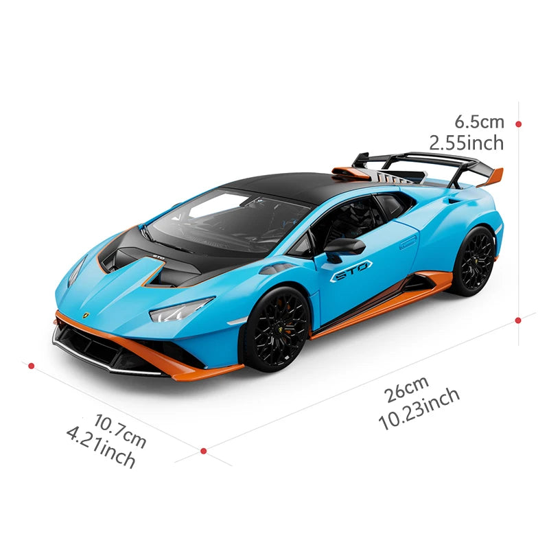 RASTAR 1/18 Lamborghini Huracan STO Supercar Diecast