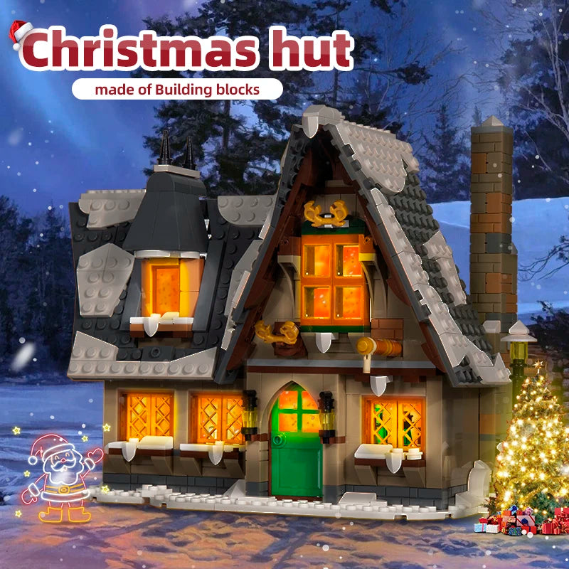 Mould King 16049 Creative Toys Christmas Cottage House Building Blocks