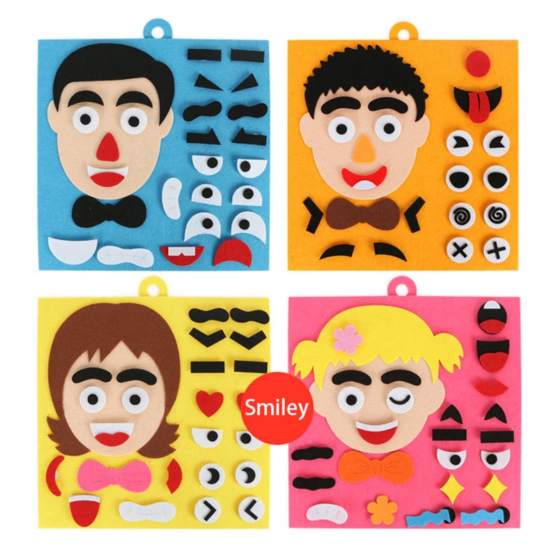 Montessori Learning Facial Expression Sticker