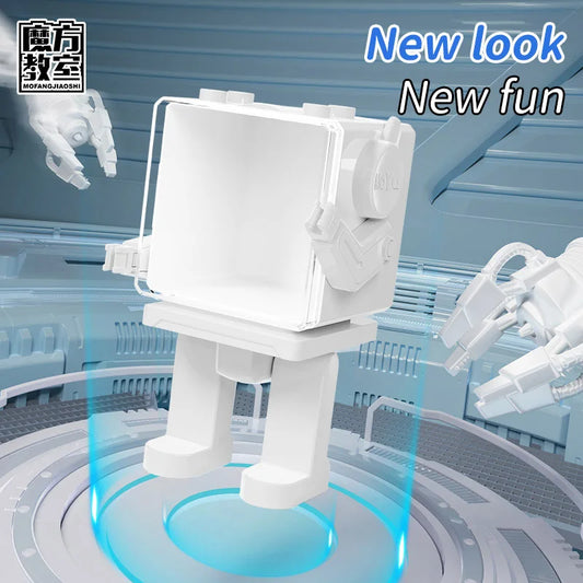 MOYU Magic Cube Robot Display Box for 2x2 3x3 4x4 5x5 3x3x3