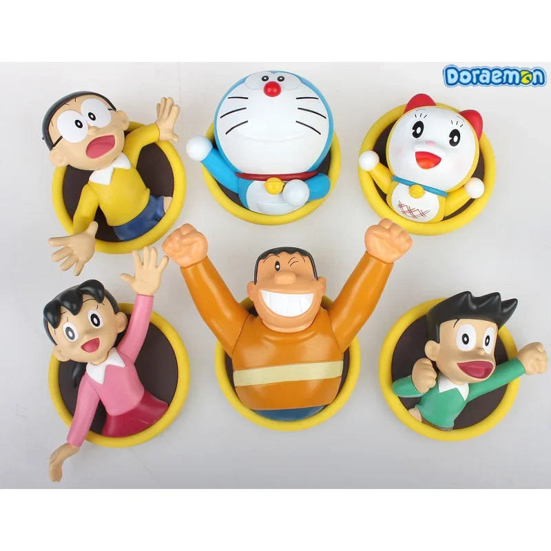 2024 New Doraemon Original Series Blind Box Toy Refrigerator Magnet