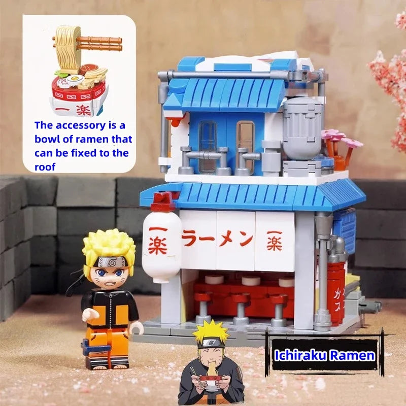 keeppley building blocks Naruto Konoha Village