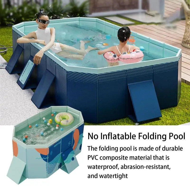 Collapsible Swimming Pool Hard Frame PVC