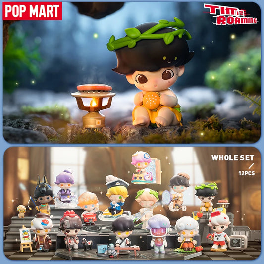 POP MART Dimoo Time Roaming Series Mystery Box 1PC/12PCS New Arrival