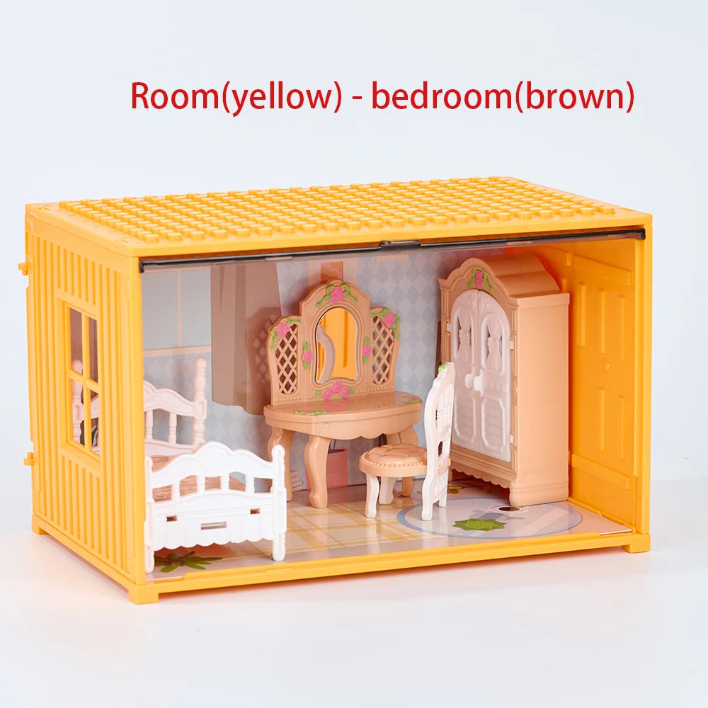Dollhouse Furniture Container