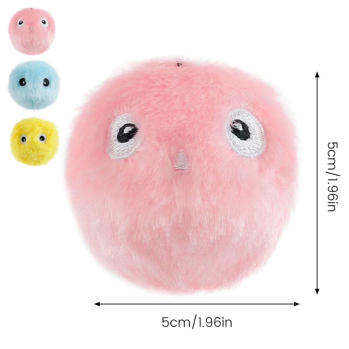 Interactive Pet Plush Ball Plush