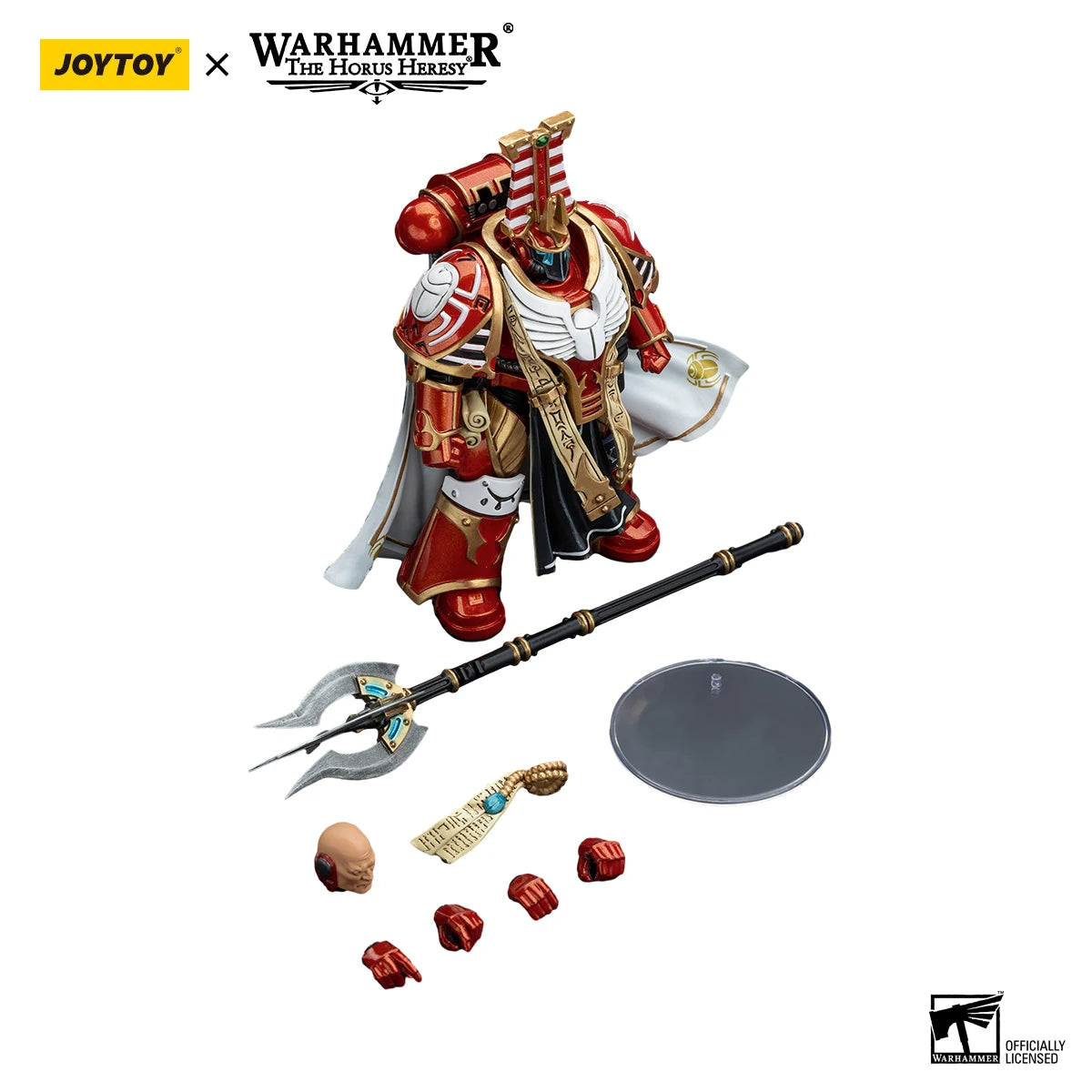 JOYTOY Warhammer 40k 1/18 Action Figures Anime 15.7cm Thousand Sons Legion Librarian Consul