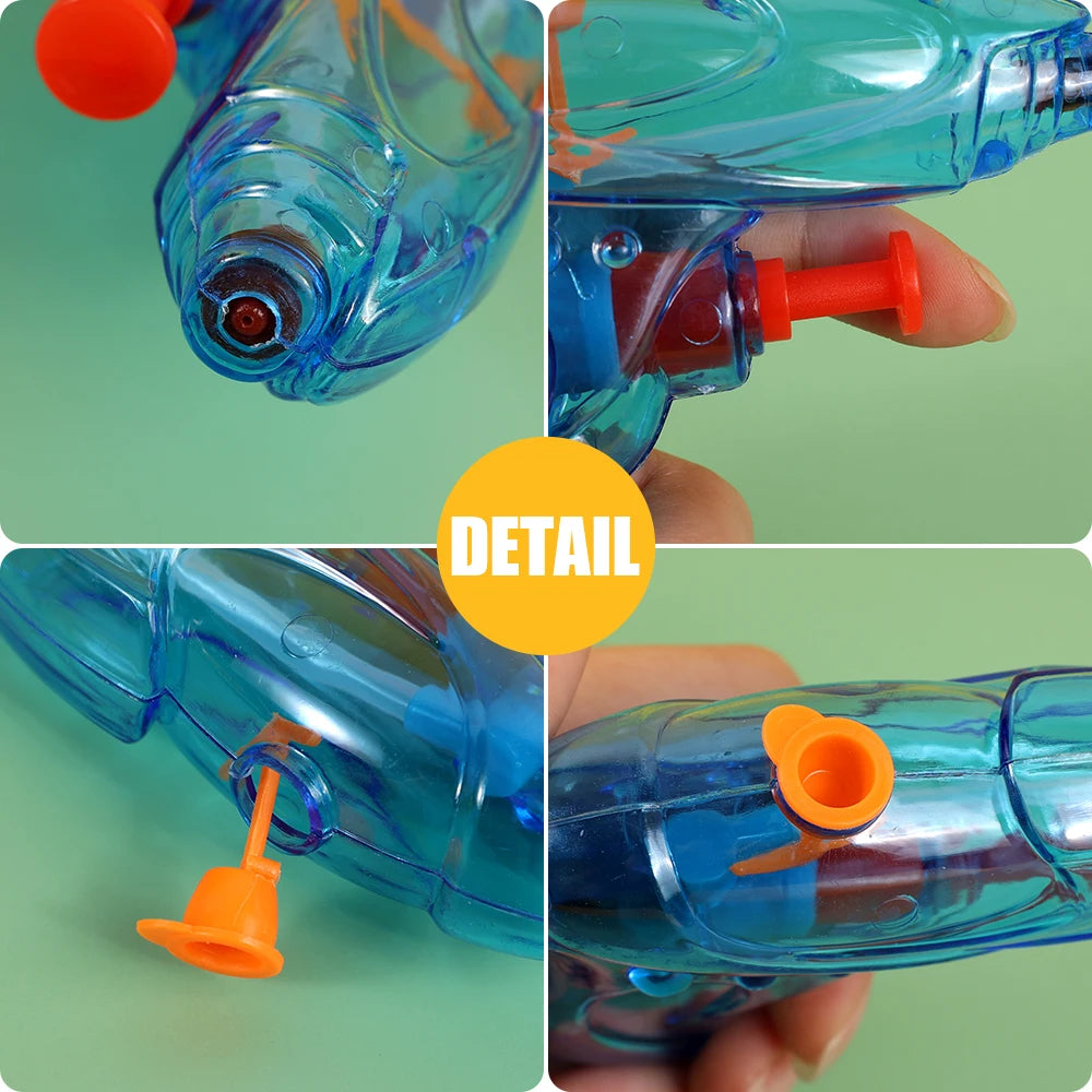 Water Guns for Kids Mini Transparent Squirt Water Gun