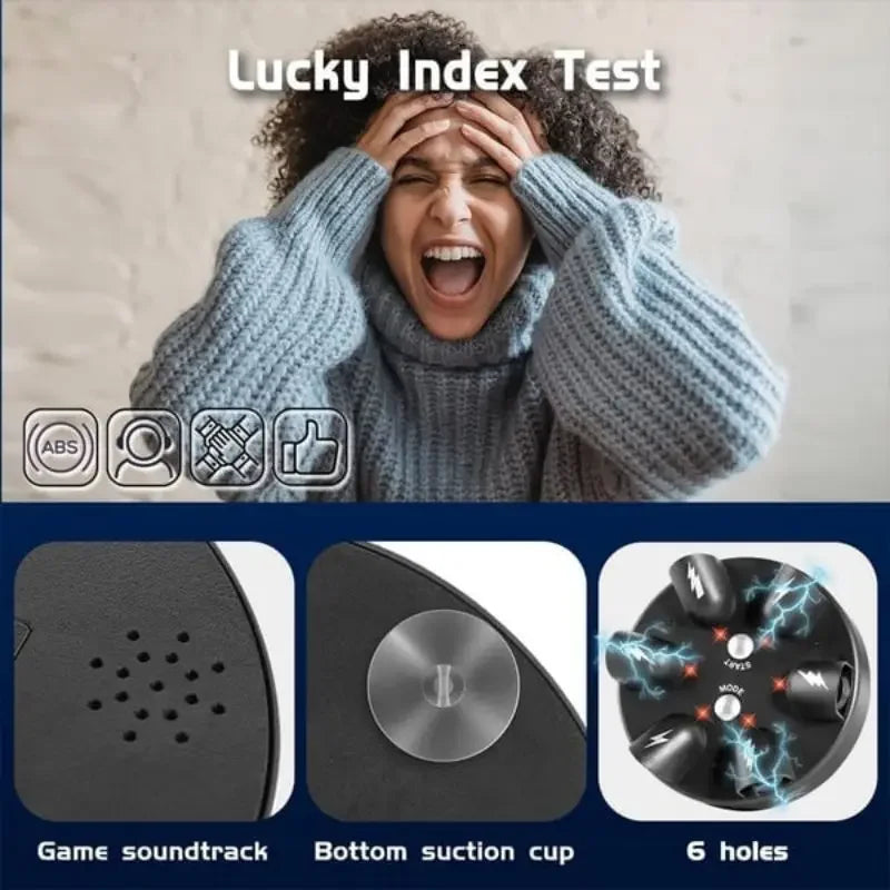 Shock Roulette Party Game Six Finger Heartbeat Lie Detector