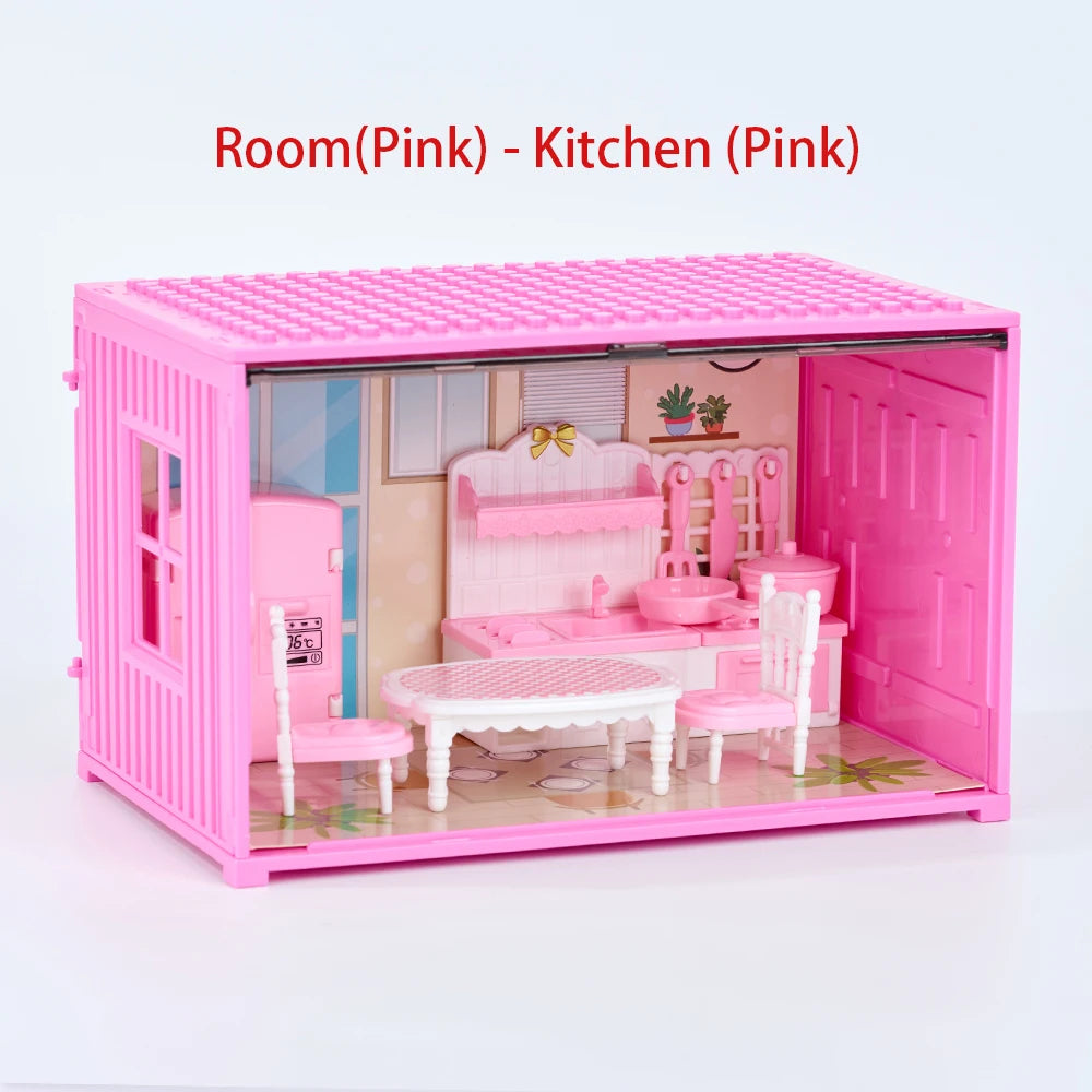 Dollhouse Furniture Container