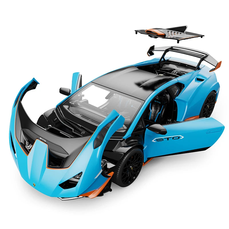 RASTAR 1/18 Lamborghini Huracan STO Supercar Diecast