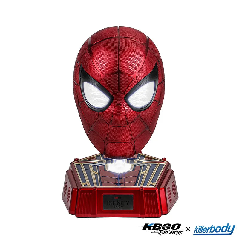 Killerbody Marvel 1: 1 Iron Spider Wearable Helmet With Bluetooth Speaker Base