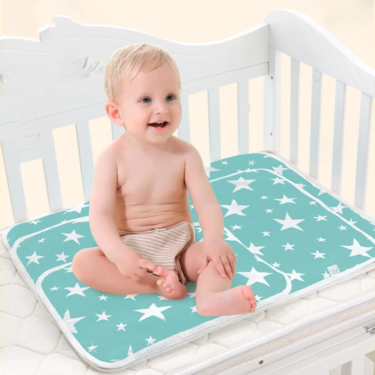 Baby Waterproof Diaper Changing Mat 50x70cm