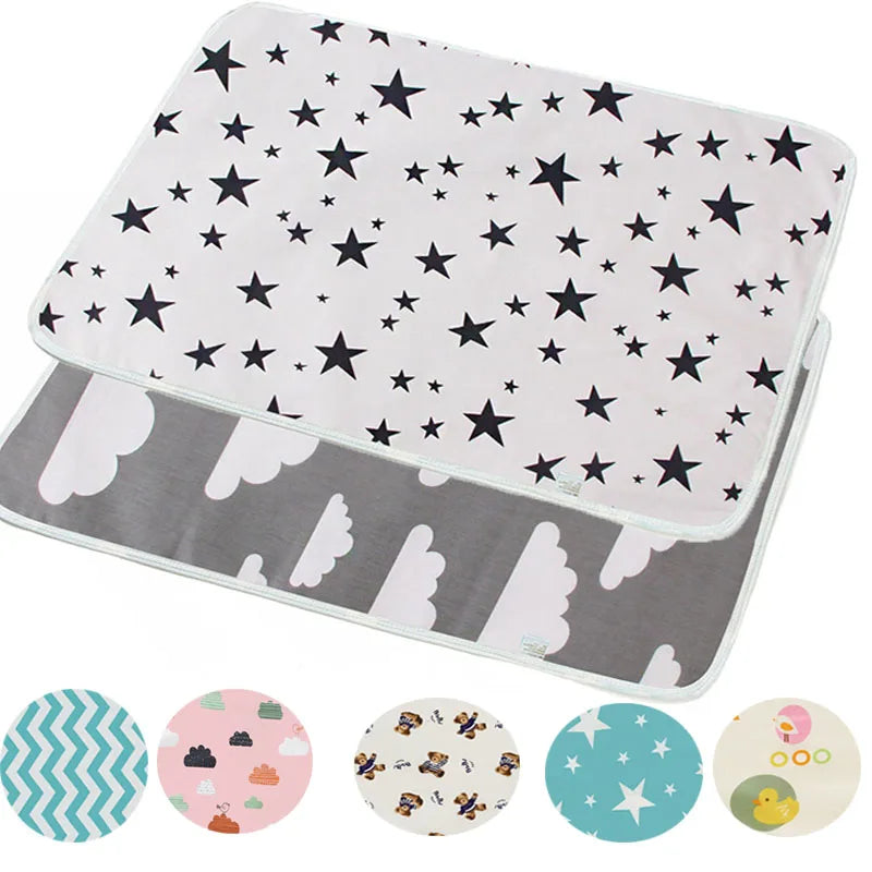 Baby Waterproof Diaper Changing Mat 50x70cm