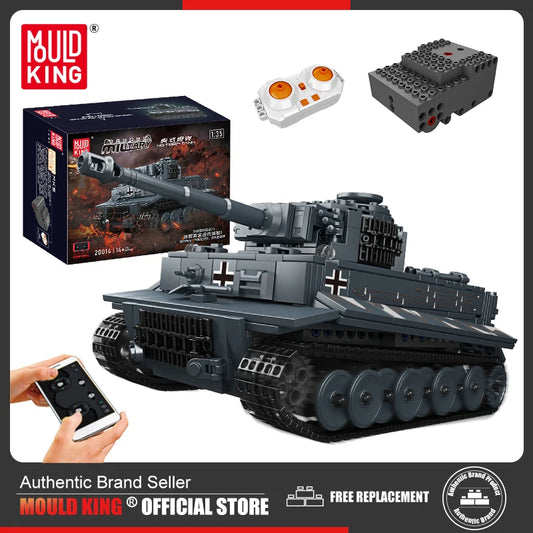 MOULD KING 20014 Technical Remote Control Tank Building Blocks