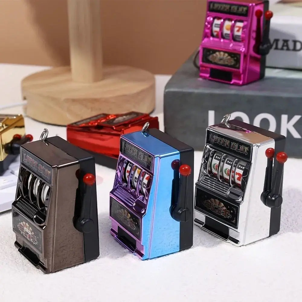 Jackpot Machine Keychain
