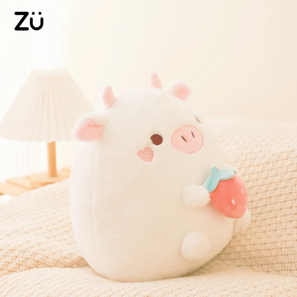Kawaii Stuffed Animal Strawberry Popcorn Plushies
