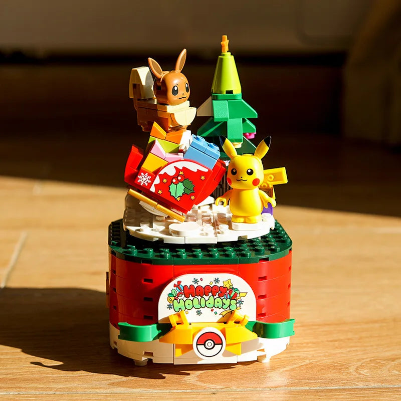 Keeppley Building Blocks Pokemon Music Box Model