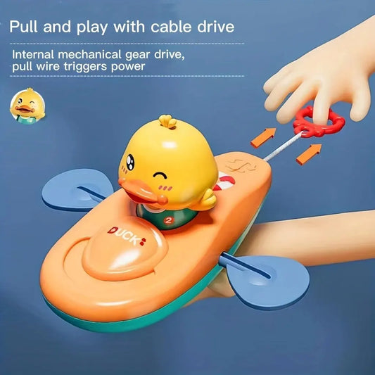 Little Yellow Duck Kayak Toy