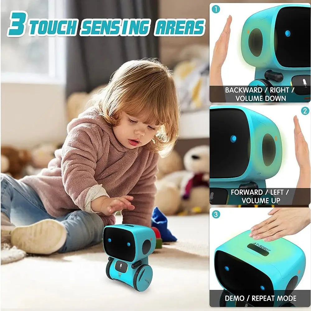 Controller Talking Robots Interactive Intelligent Robots Voice & Touch control – Toyster Universe