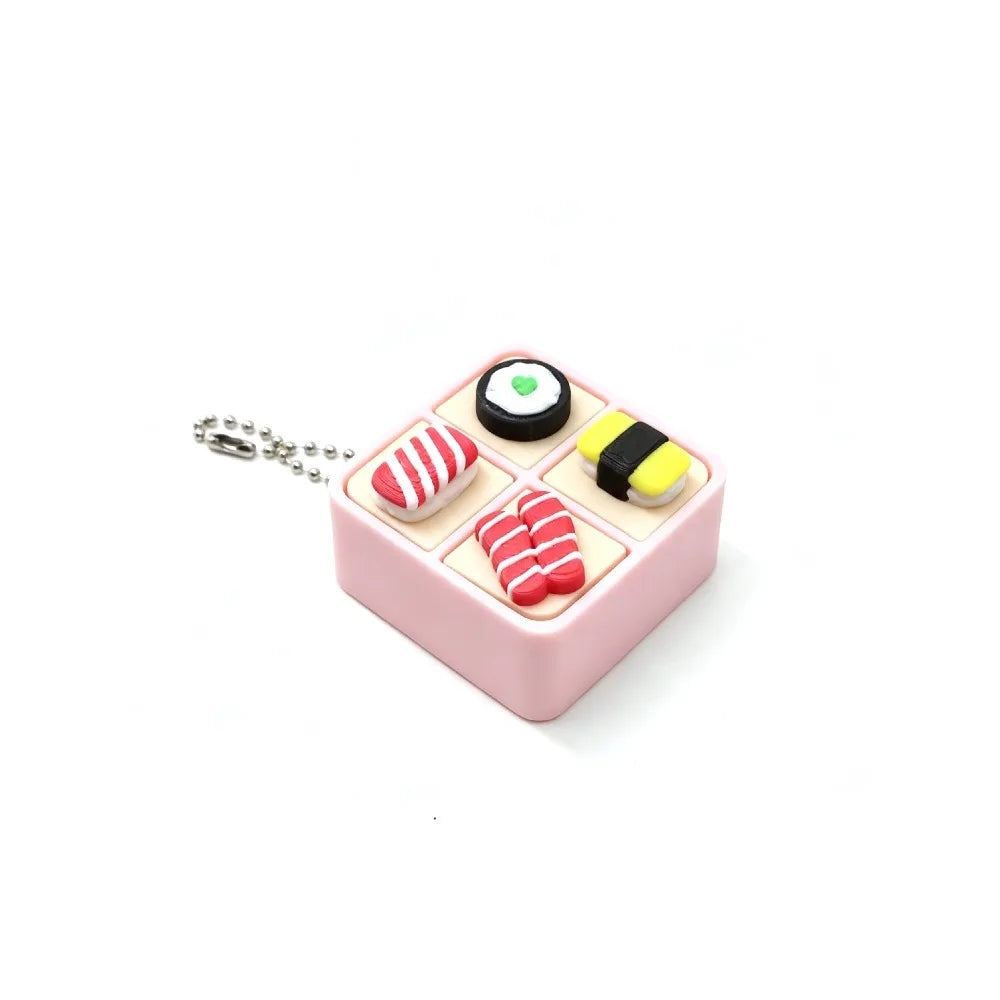Sushi Box Clicker Keychain