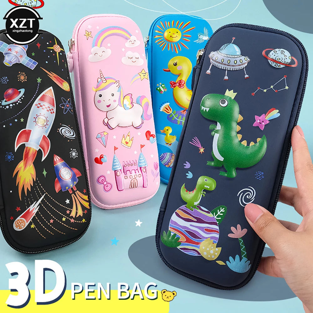 Kawaii Pencil Case Kids Students Stationery Box