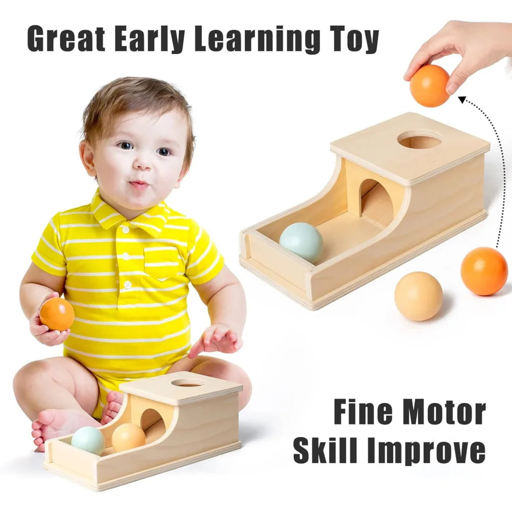 Educational Sensory Baby Teaching Wooden Toy