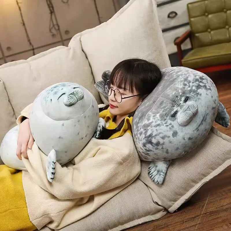 Cute Lifelike Stuffed Marine Life Seal