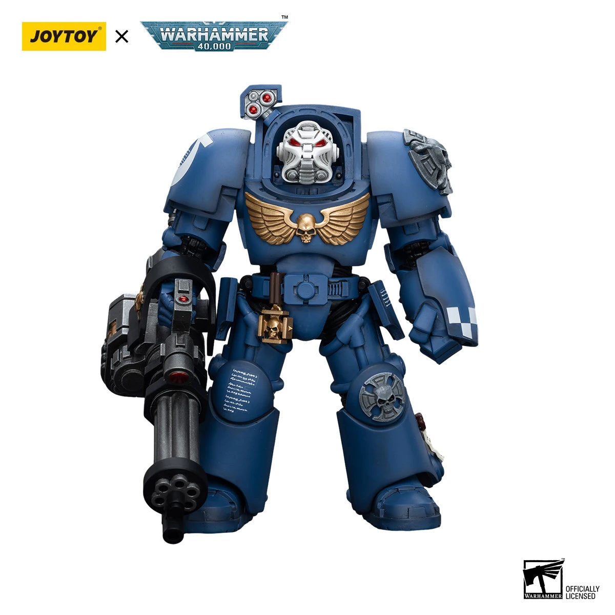 JOYTOY Warhammer 40k 1/18 Action Figures 14.3cm Ultramarines Terminator Squad