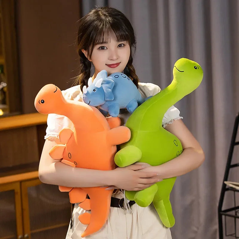 Plush Colorful Dinosaur