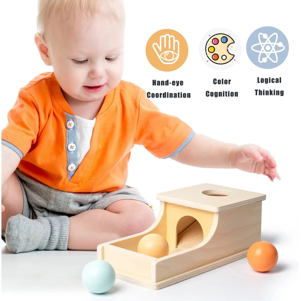 Educational Sensory Baby Teaching Wooden Toy