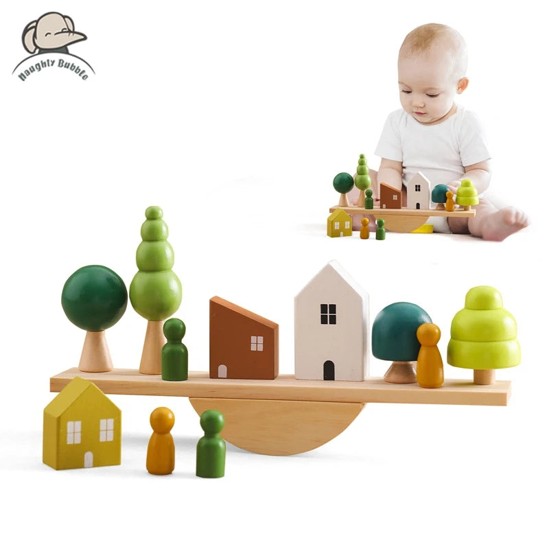 Montessori Sensory Toys  Stacking Toys