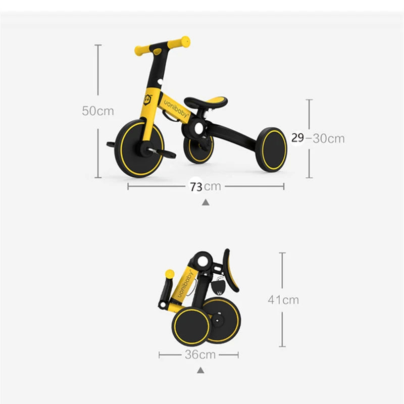 Baby Trike 5 IN 1 Child Pedal Tricycle