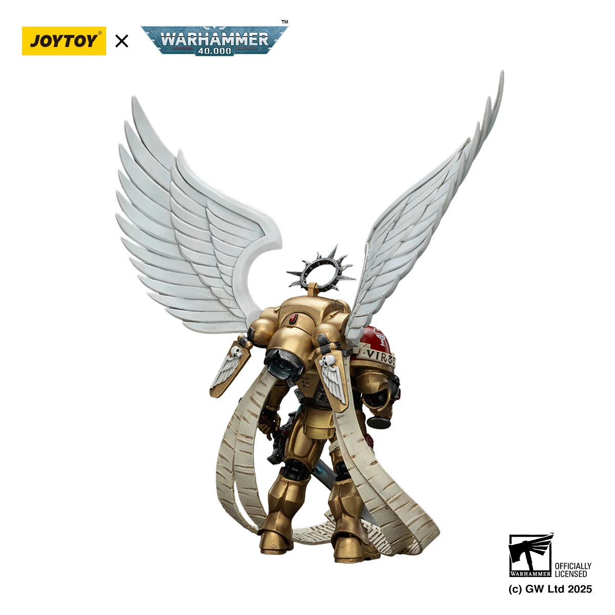 JOYTOY Warhammer 40k 1/18 Action Figures Blood Angels The Sanguinor with Encarmine Broadsword
