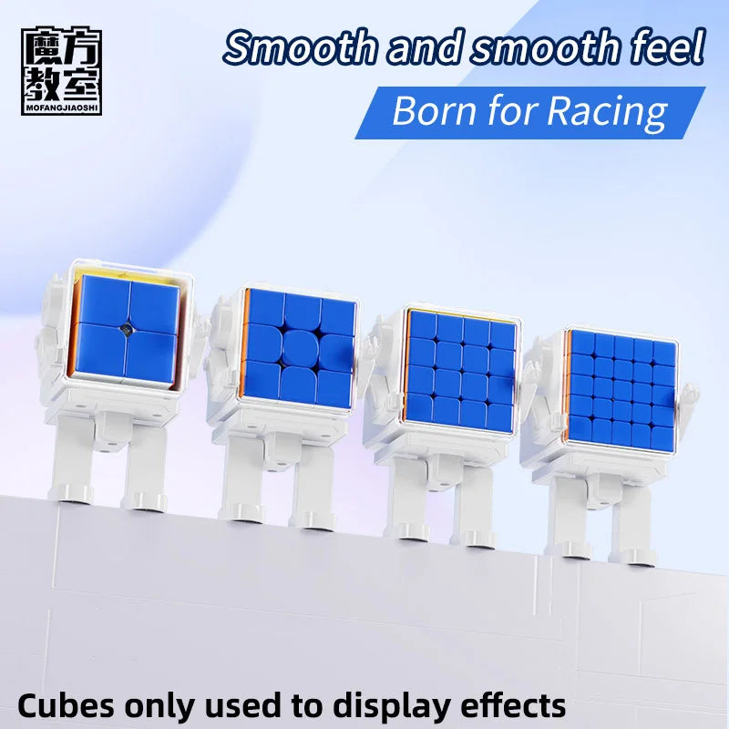 MOYU Magic Cube Robot Display Box for 2x2 3x3 4x4 5x5 3x3x3