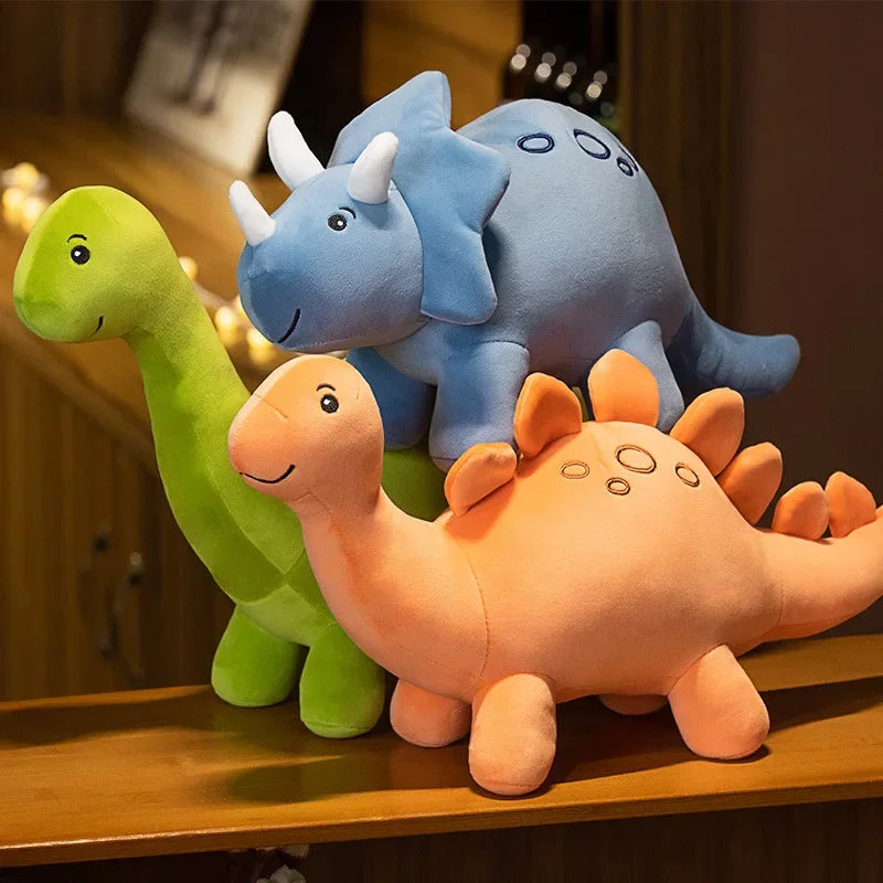 Plush Colorful Dinosaur