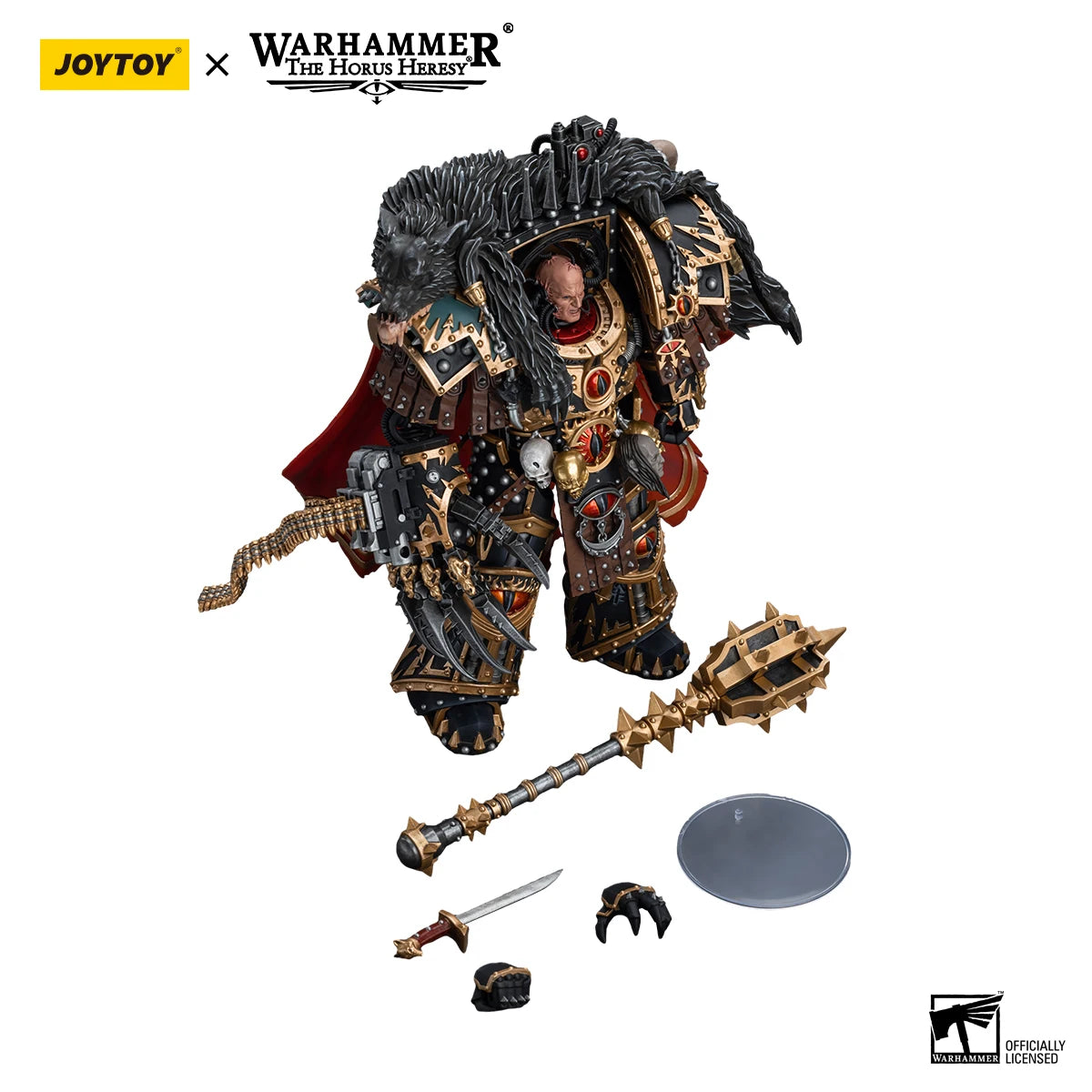 JOYTOY Warhammer 40k 1/18 Action Figures Sons of Horus Warmaster Horus Primarch of the XVIth Legion