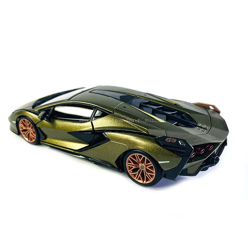 Bburago 1:24 Scale NEW Lamborghini Sian FKP 37  Alloy Luxury Vehicle Diecast