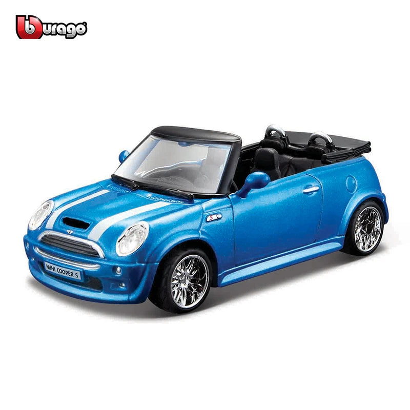 Bburago 1:32 Scale MINI COOPER S Cabriolet Alloy Diecast