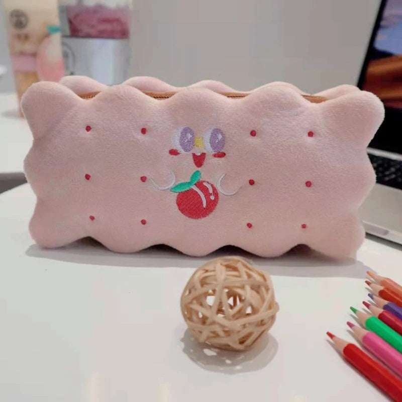 Pencil Case Plush Cookies