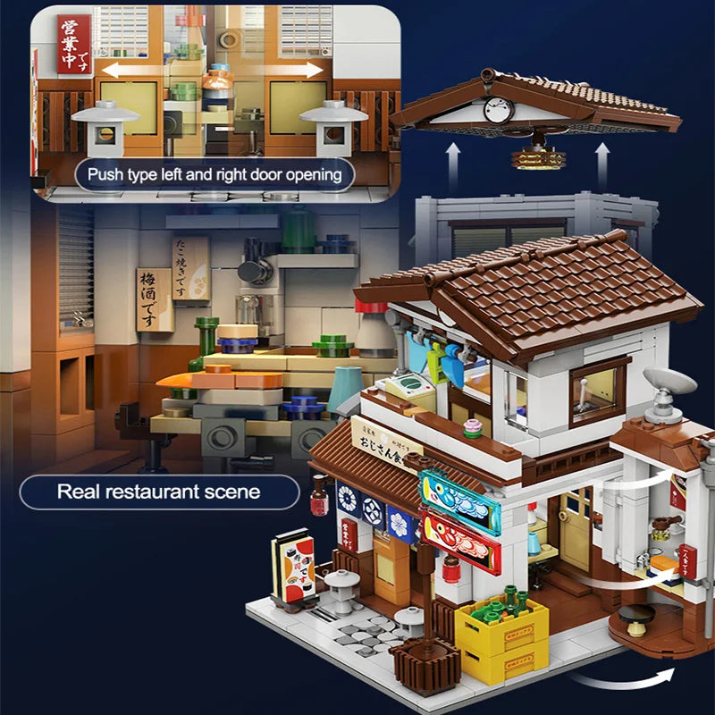 Cada LED City Japanese Style Canteen House Architecture