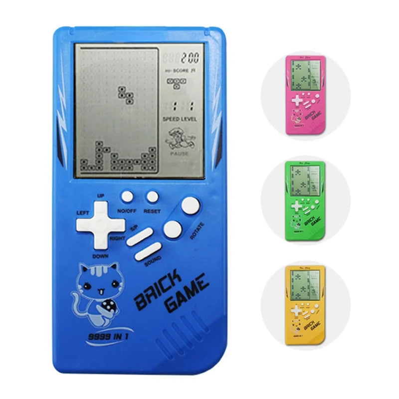 Classic Handheld Game Machine BRICK GAME Kids Game Console Toy with Music Playback Retro Children Pleasure Games Player