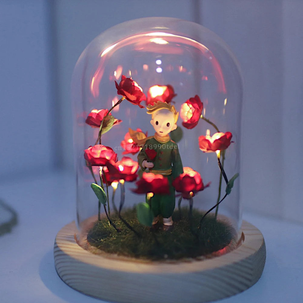 The Little Prince Rose Night Light