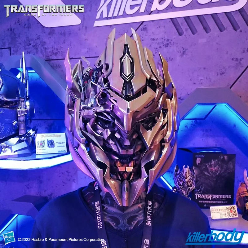 Killerbody Transformers Megatron Wearable Helmet With Voice Changer