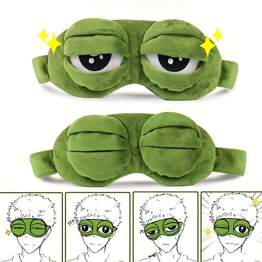 3D Frog Sleep Mask