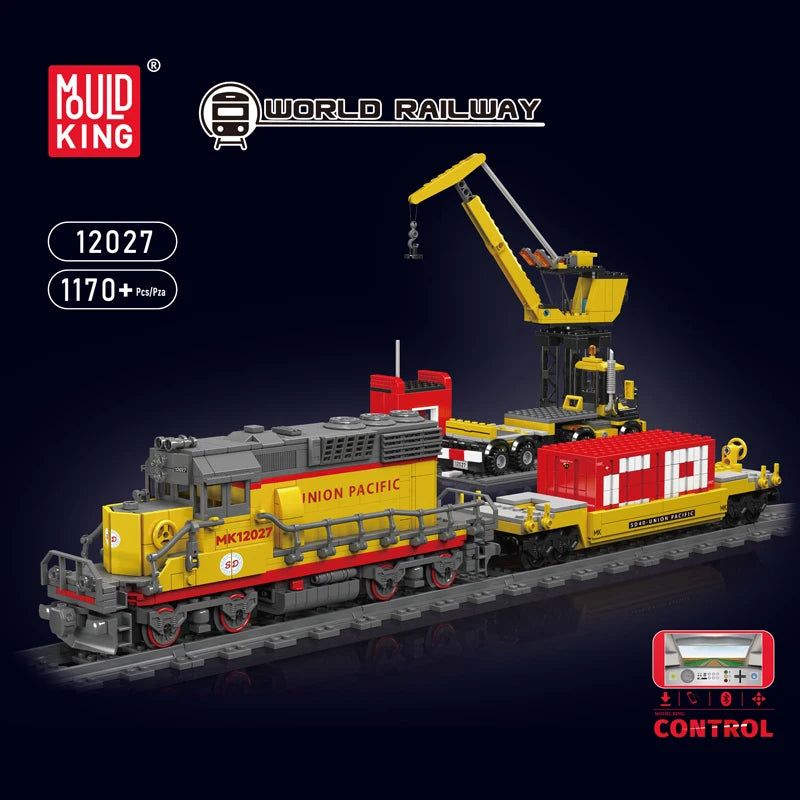 Mould King 12027 Remote Control EMD SD40-2