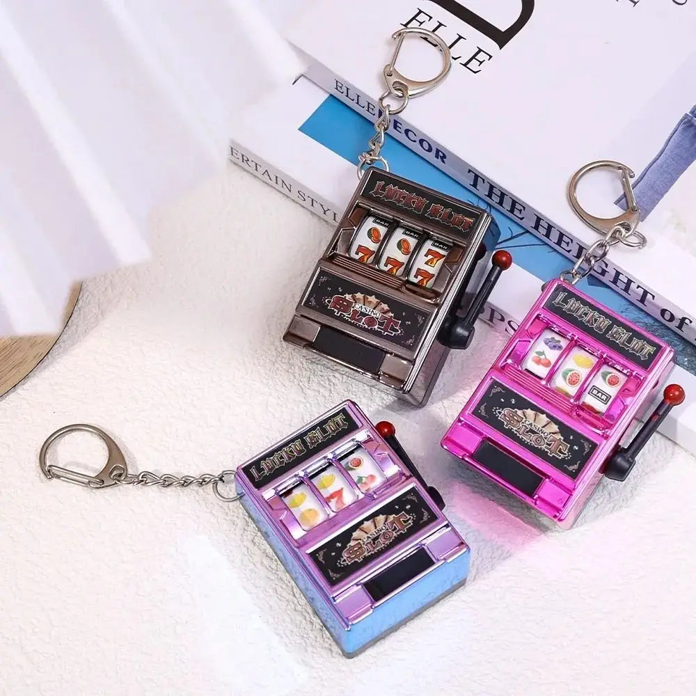 Jackpot Machine Keychain