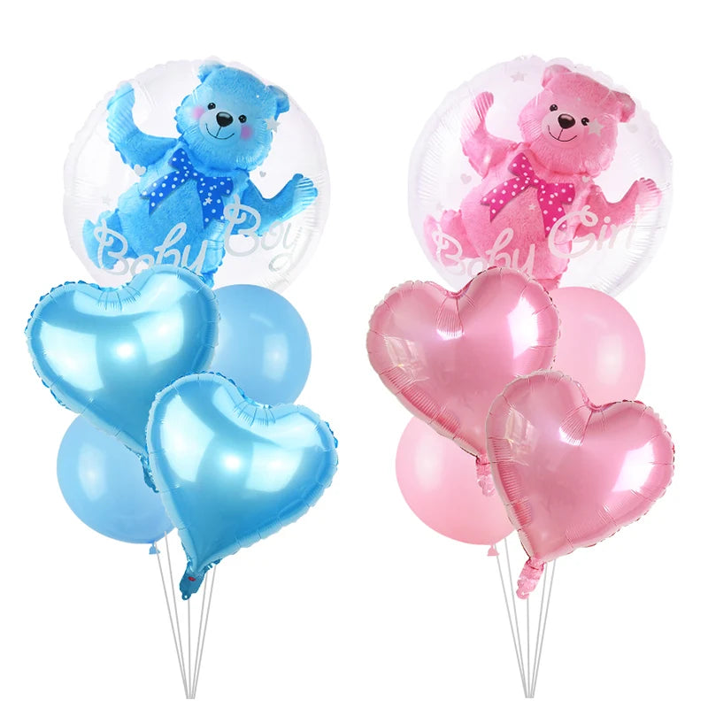 Bubble Bear Baby Shower/Gender Reveal Decoration