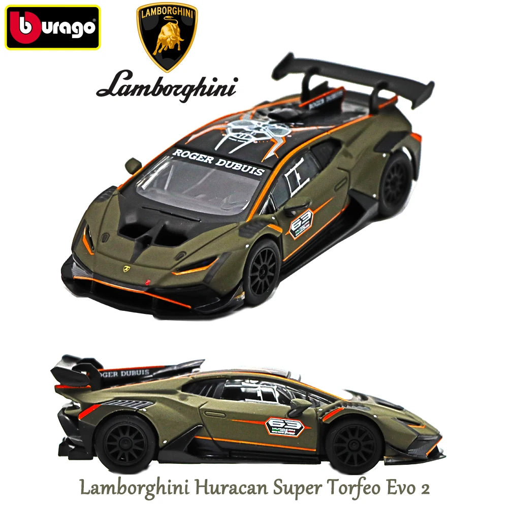 Bburago Lamborghini Huracan Super Trofeo EVO2 Cars 1:43
